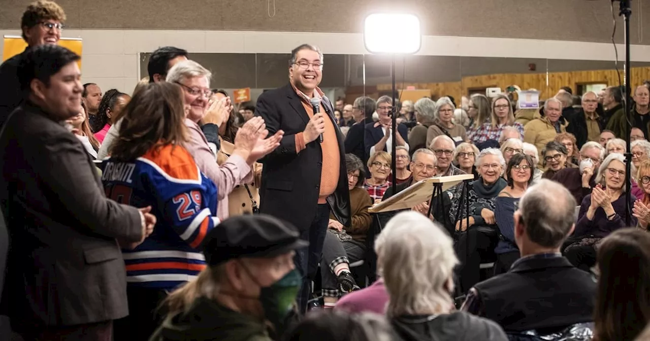 Alberta NDP Leader Naheed Nenshi acclaimed as party's candidate for Edmonton seat