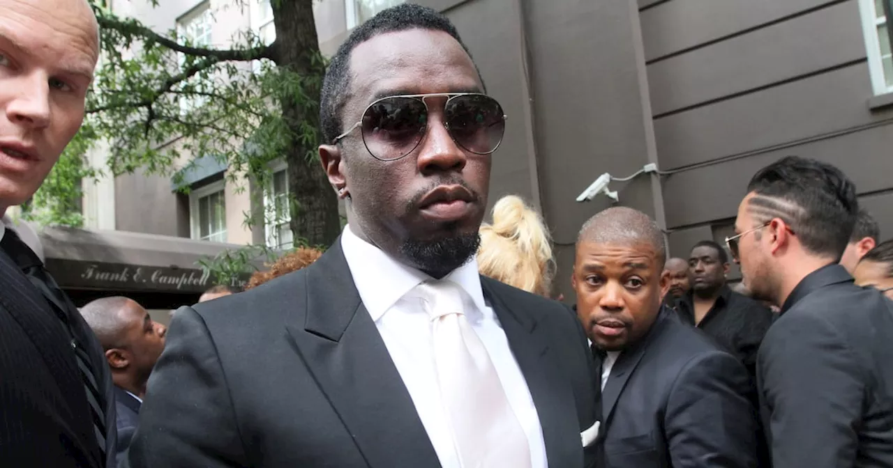 Sean 'Diddy' Combs Leaves Funeral Chapel