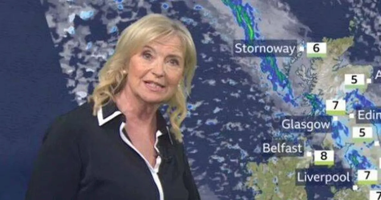 Carol Kirkwood issues urgent Storm Éowyn warning