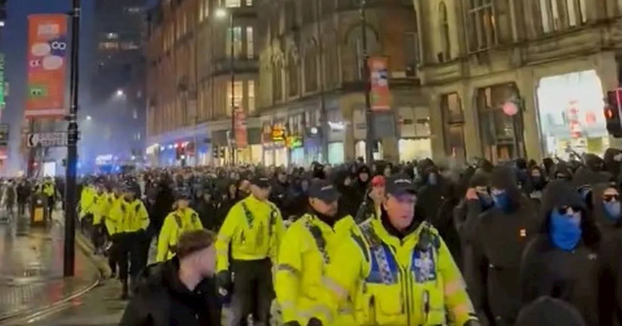 Rangers Fans Flood Manchester Ahead of Europa League Clash with Man United