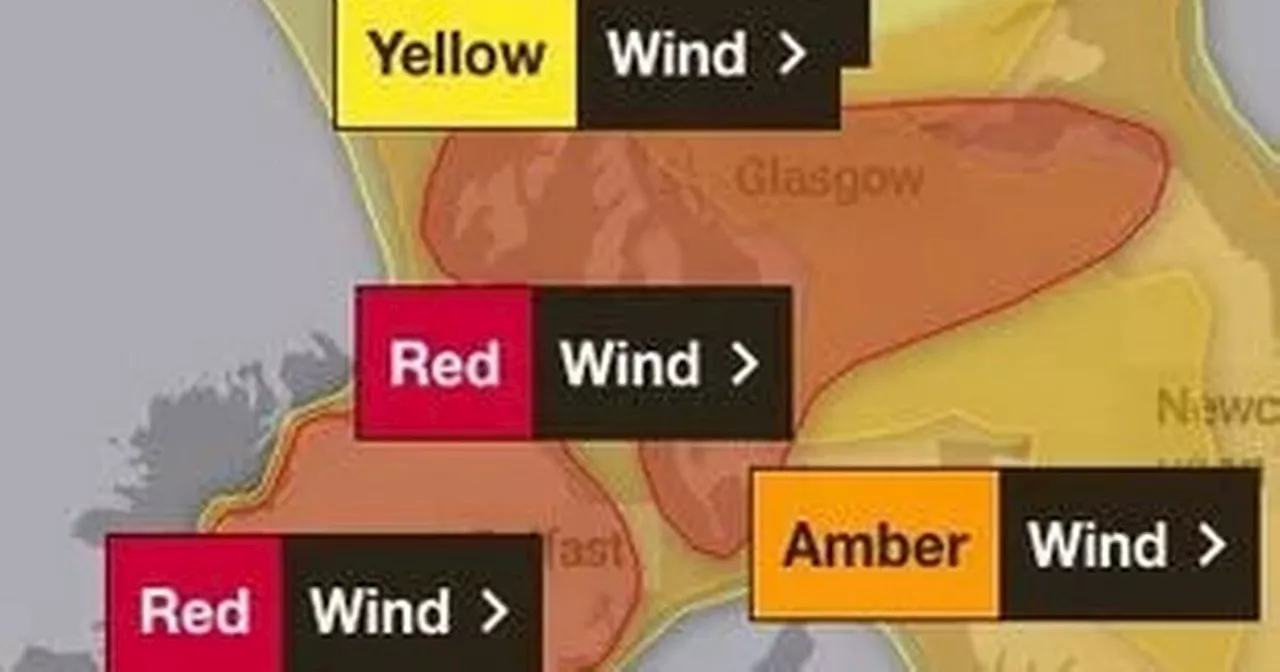 Storm Ewoyn: Brits Urged to Stay Indoors as Red Weather Warning Issued