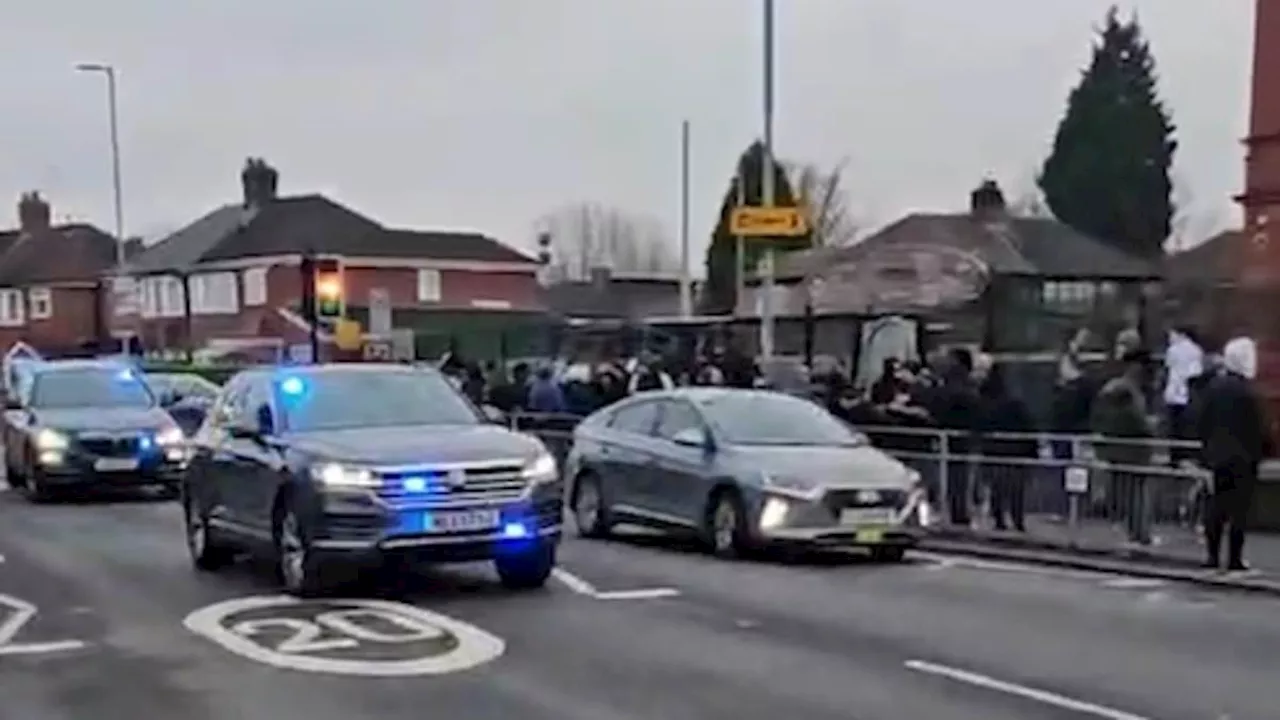 Horror as primary school is put into 'lockdown' after man 'pulls a knife out' during 'playground...