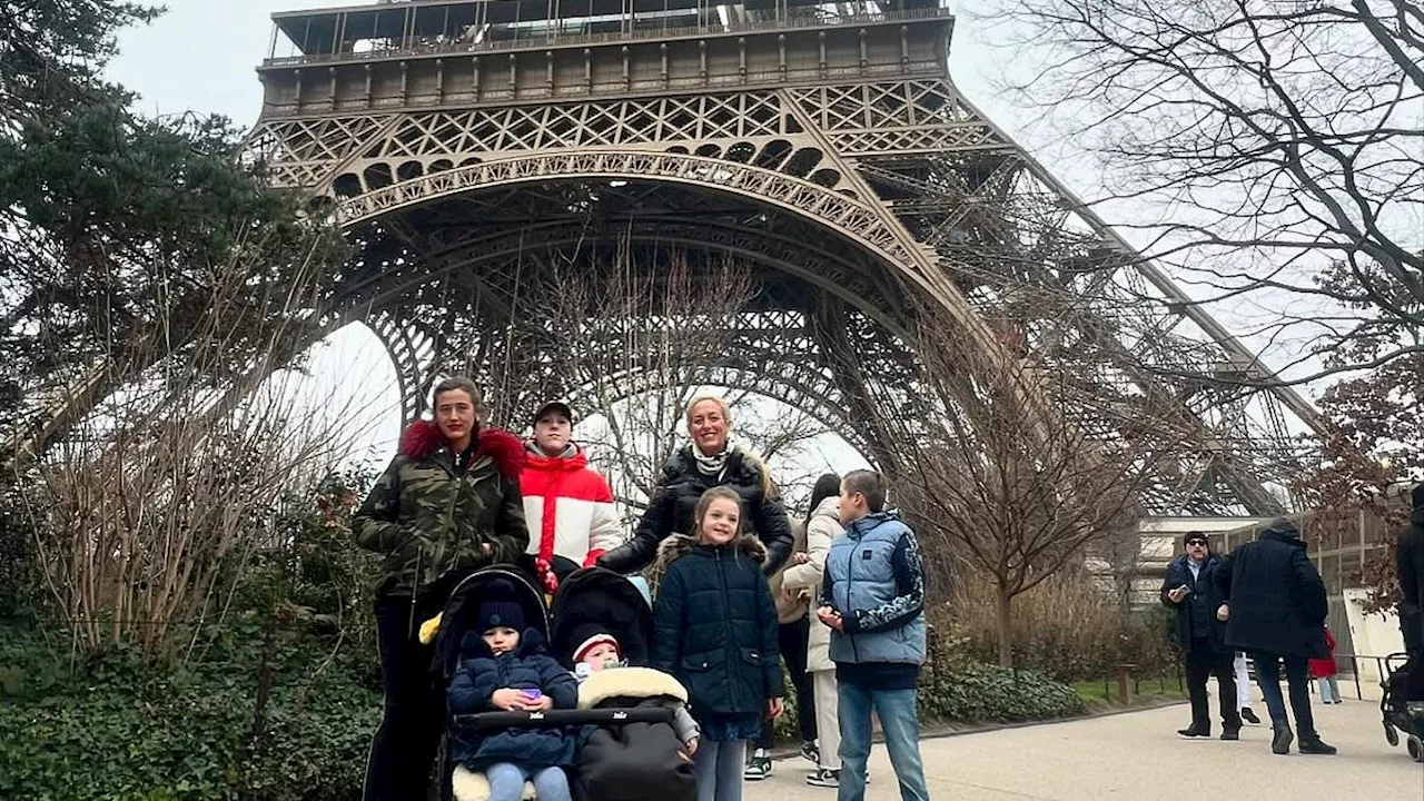 Paris and Tyson Fury Soak Up the Magic of Paris on Family Holiday