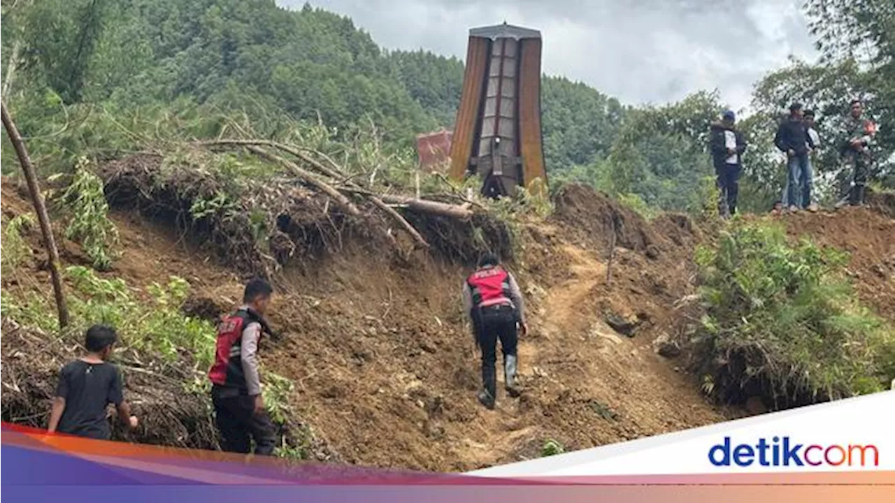 5 Rumah-Tongkonan di Toraja Utara Diterjang Longsor, 2 Orang Tewas