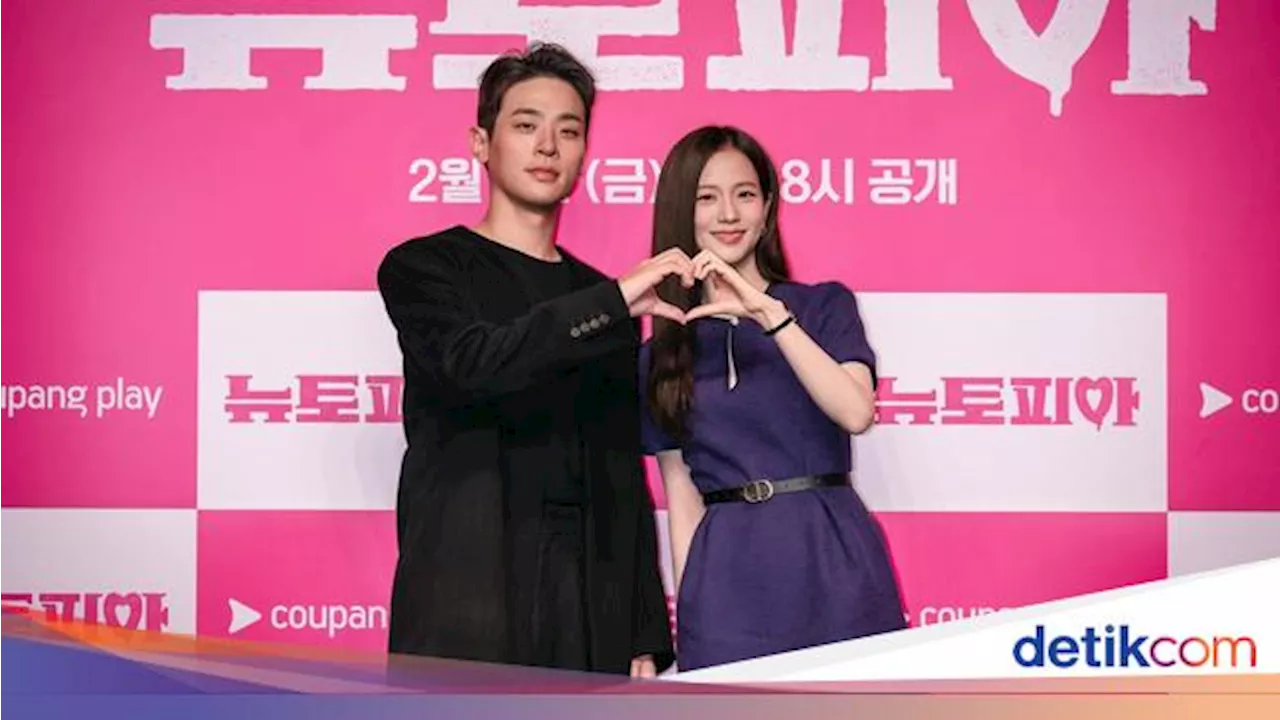 detikpop Kepoin Jisoo BLACKPINK dan Park Jeong Min soal Newtopia!