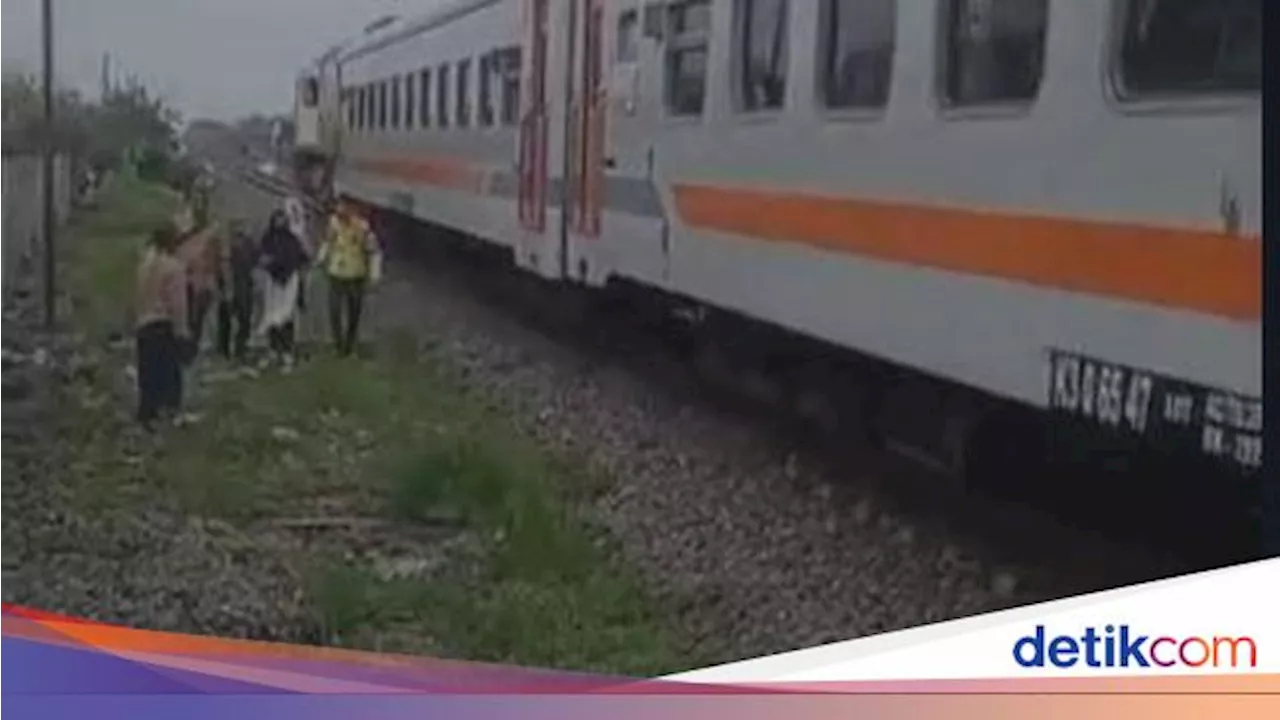 Viral Aksi Pelajar Gresik Tabrakkan Diri ke Kereta Api