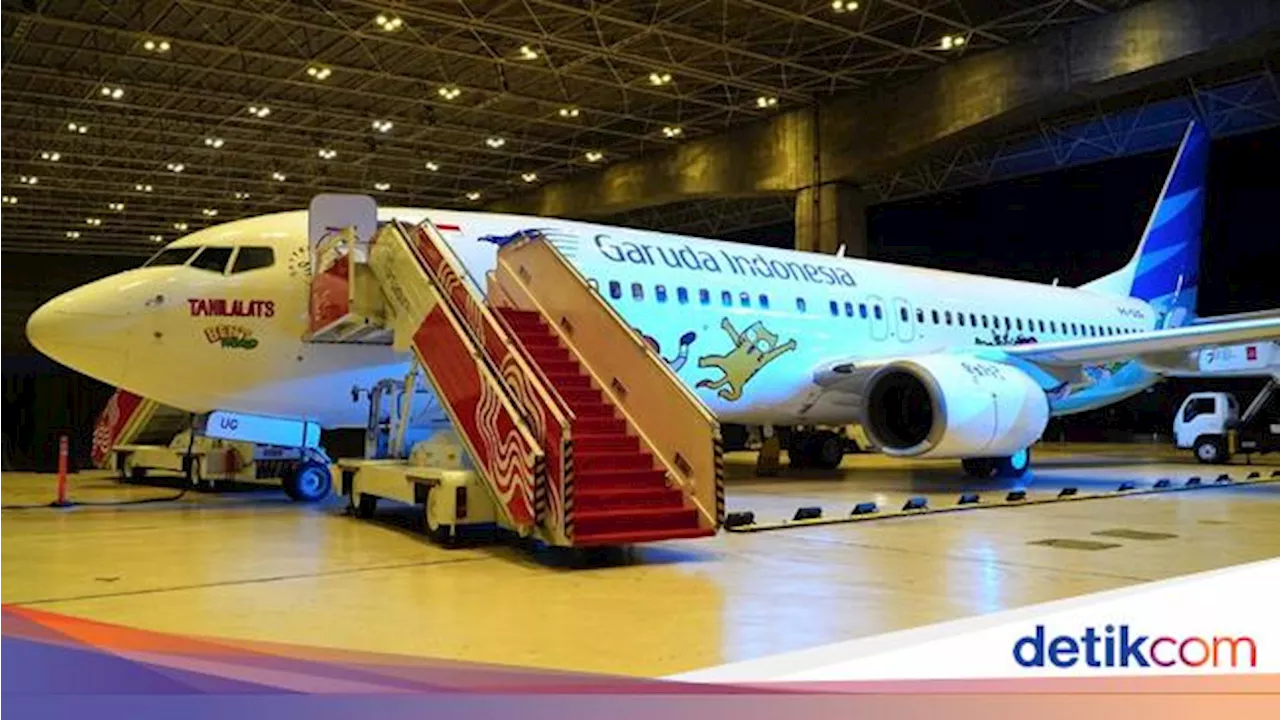 Garuda Mulai Terbangkan Pesawat Kolaborasi Dengan Tahilalats