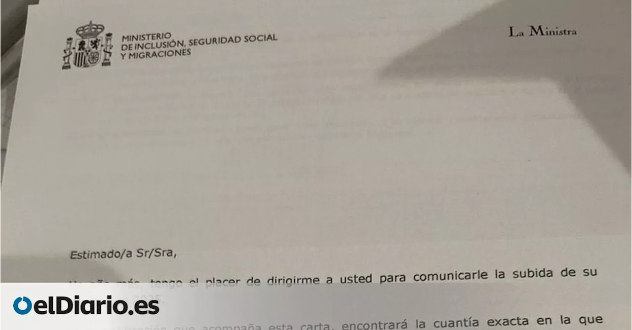 La carta que están recibiendo millones de jubilados con la subida de las pensiones que ha tumbado el Congreso