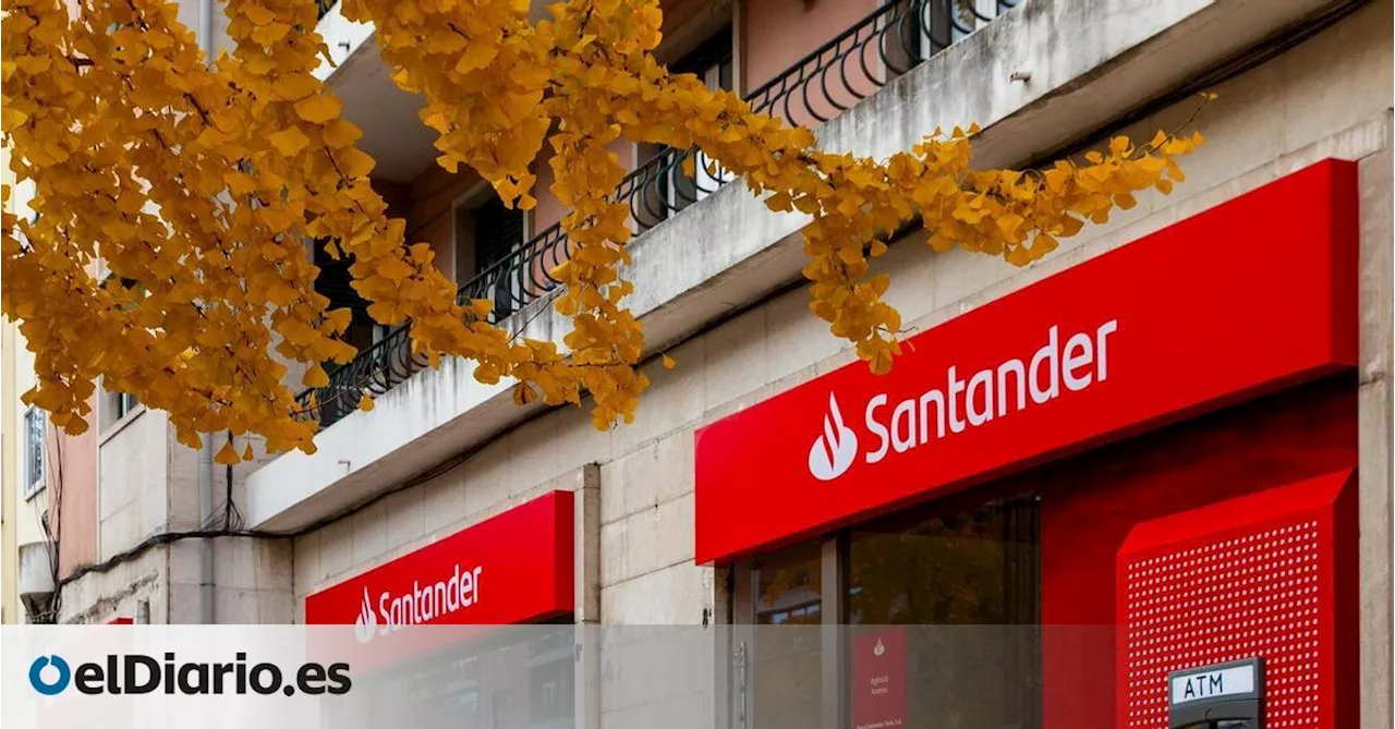 Un fallo informático en el Banco Santander genera cargos duplicados en las cuentas de los clientes