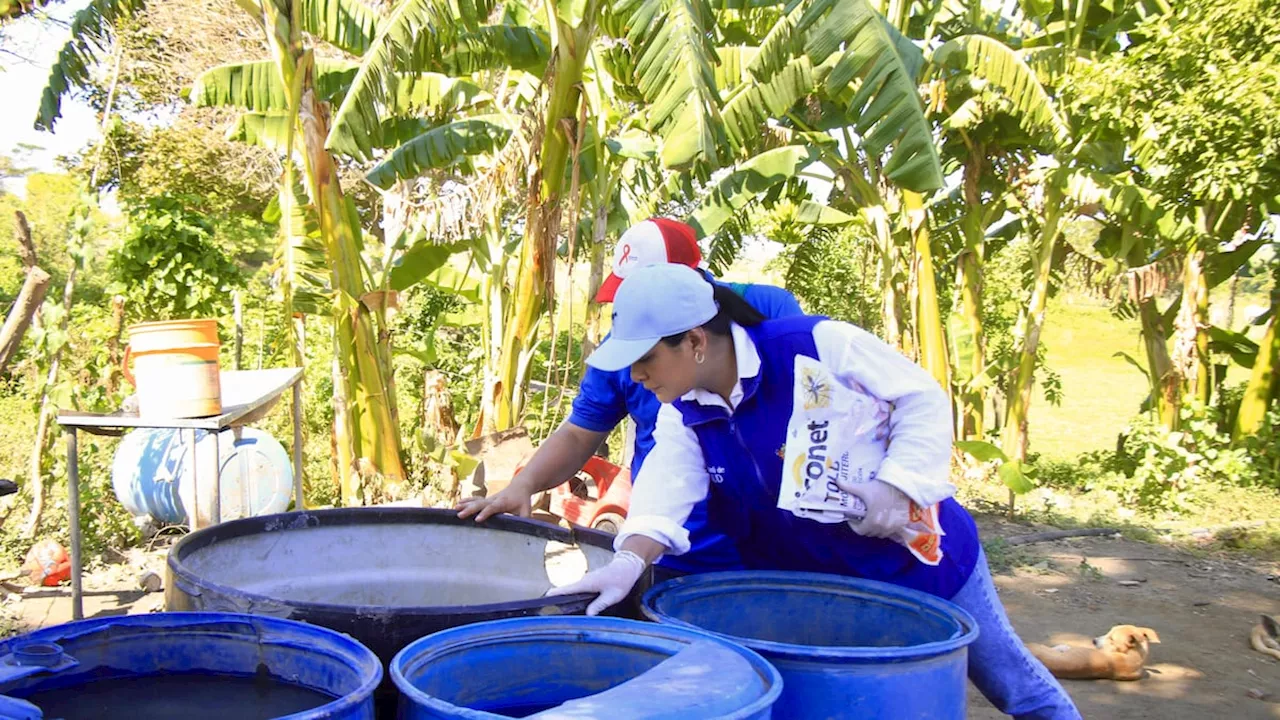 Fortalecen prevención contra el dengue y otras enfermedades en Malambo