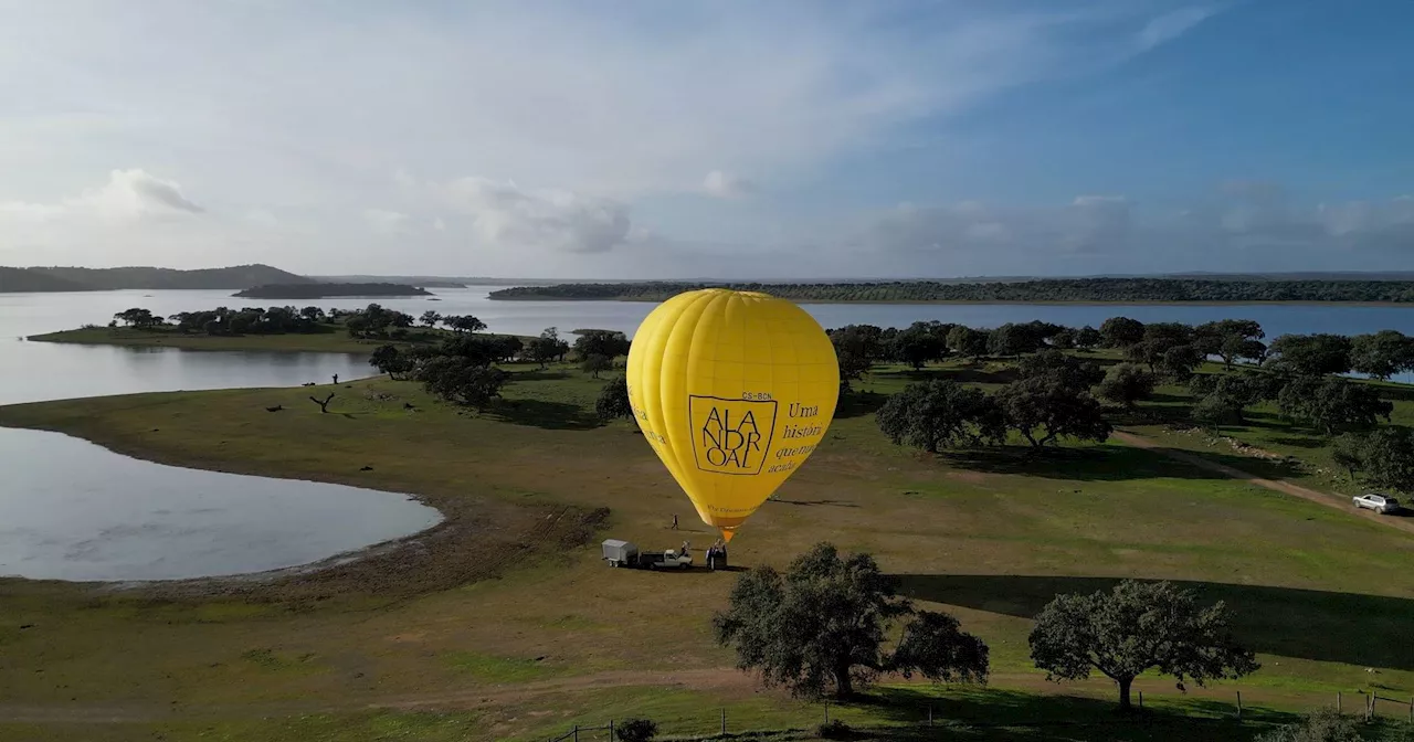 Por terra, água e ar, à descoberta de um novo Alentejo criado pela albufeira de Alqueva