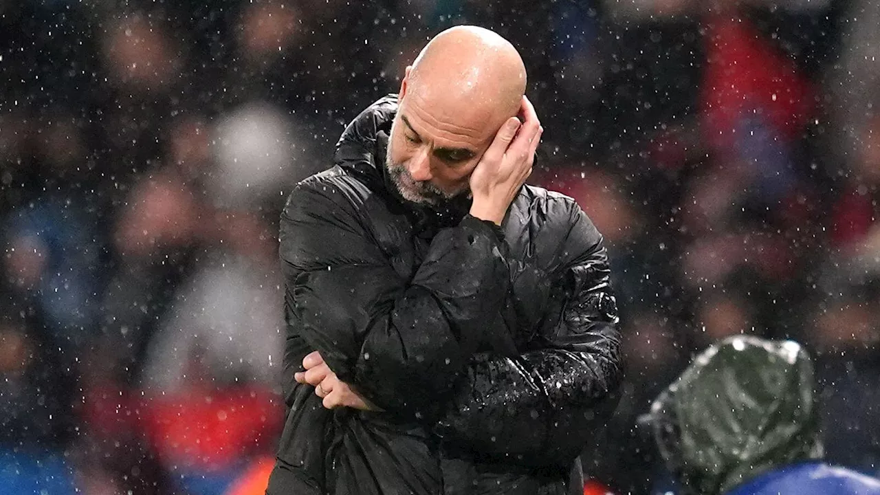 Manchester City crisis renewed in cataclysmic defeat which leaves them on Champions League brink