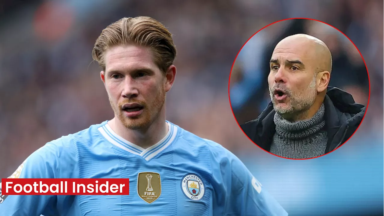 Pep Guardiola shock with ‘lightweight’ Kevin De Bruyne move in Man City collapse