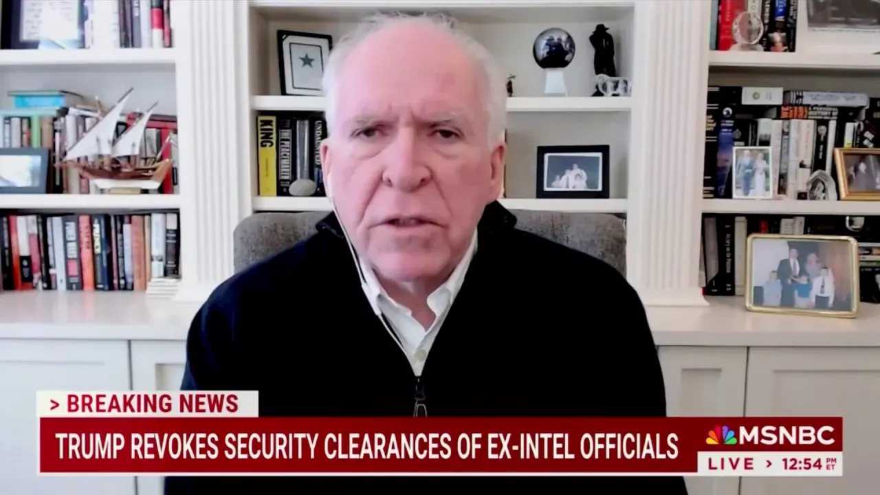 Ex-CIA Director Brennan Claims Trump 'Misrepresented Facts' in Revoking Security Clearance