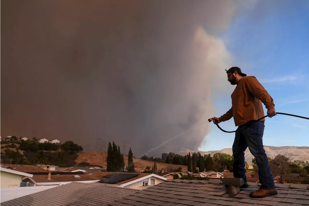 Fast-moving Hughes Fire erupts in Los Angeles County as California officials order evacuations