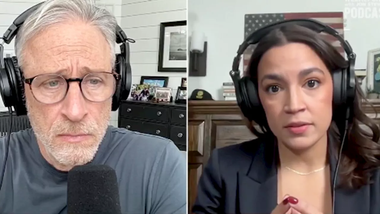 Ocasio-Cortez and Stewart Express Alarm Over 'Normalization' of Trump by Democrats and Big Tech