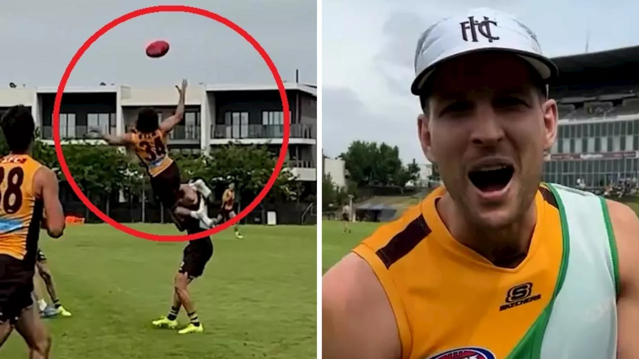 ‘This AI?!’: Hawks ‘Wizard’ pulls off training hanger that has to be seen to be believed