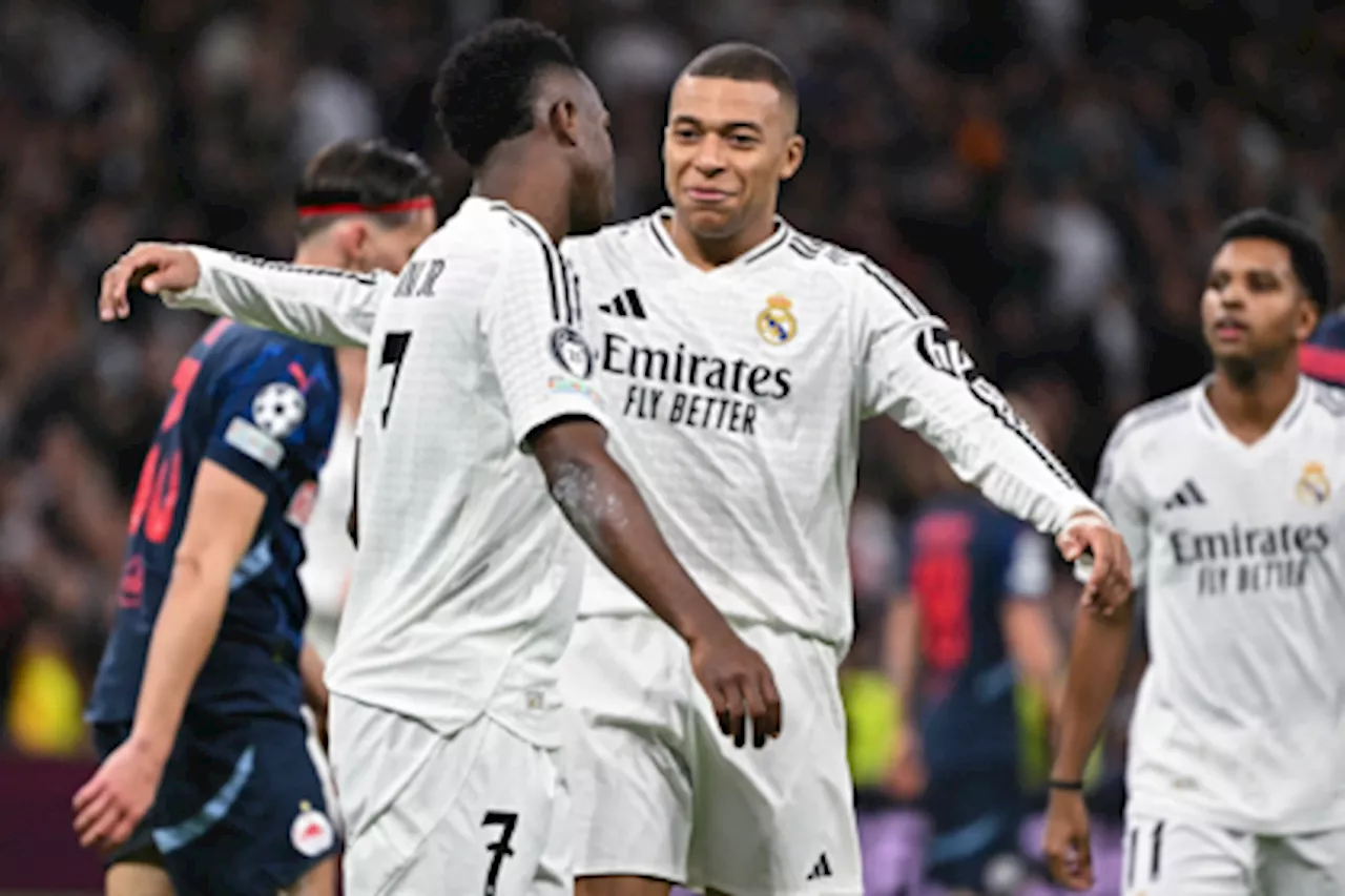 Real Madrid sueña con el pase directo a octavos: goleó a Salzburgo