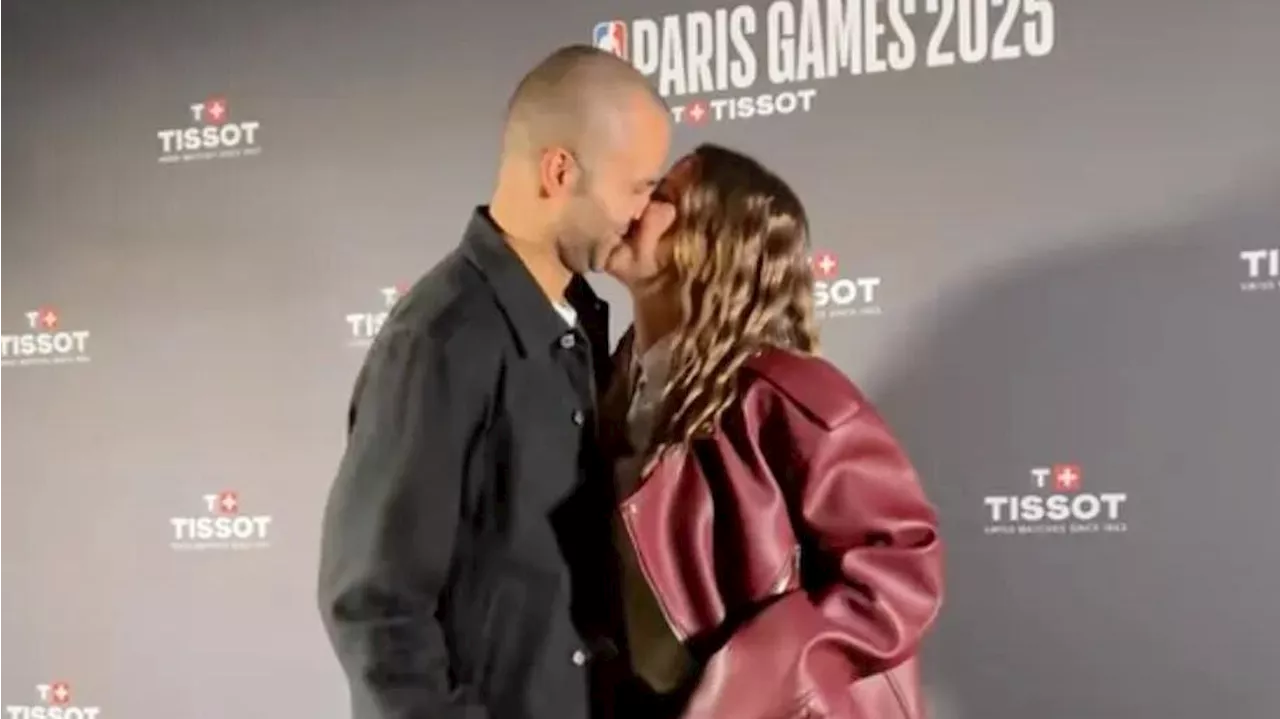 Tony Parker et Agathe Teyssier, plus complices que jamais aux NBA Paris Games