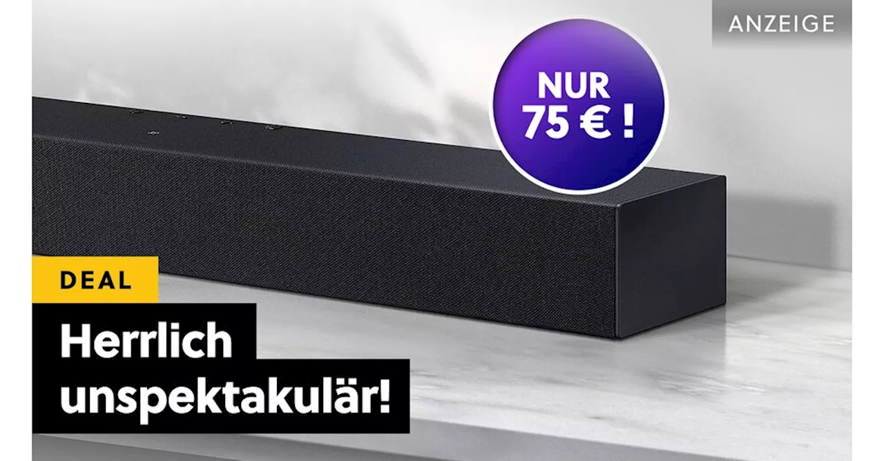 Samsung C-Soundbar: Ein Schnäppchen für Minimalisten