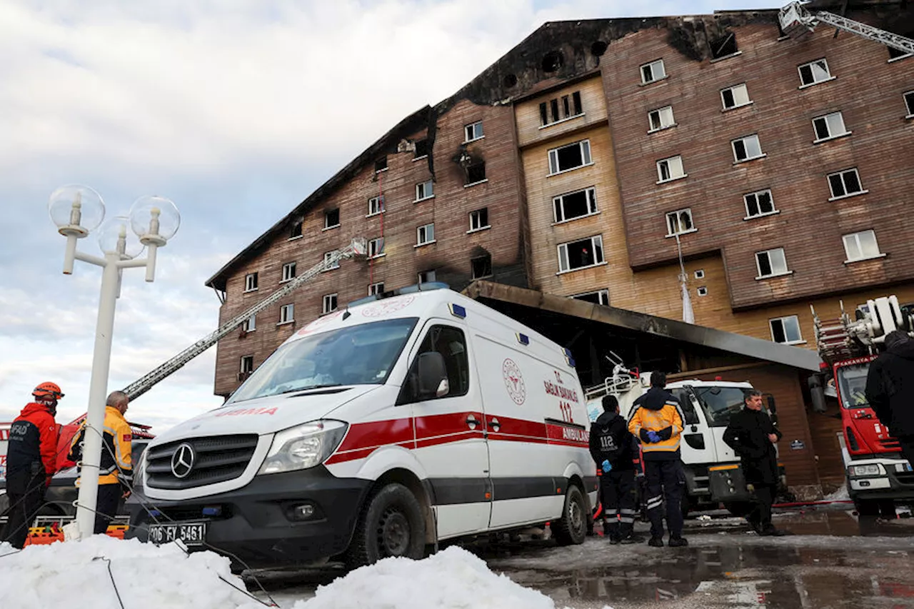 Во время пожара в Турции погибли 14 членов одной семьи