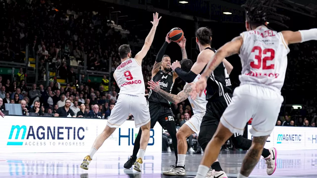 Virtus Bologna - Monaco 80-86: James trascina i monegaschi alla vittoria