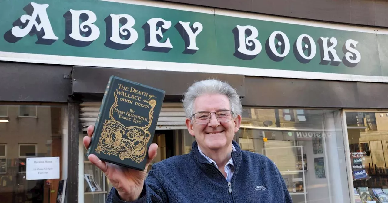 Rare William Wallace poem found in donation box at Paisley bookshop makes 'heart jump'