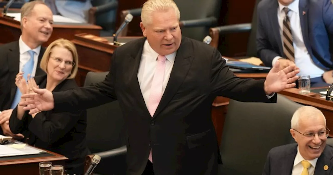 Ontario Premier Ford Could Call Snap Election Next Week Amidst Tariff Fears