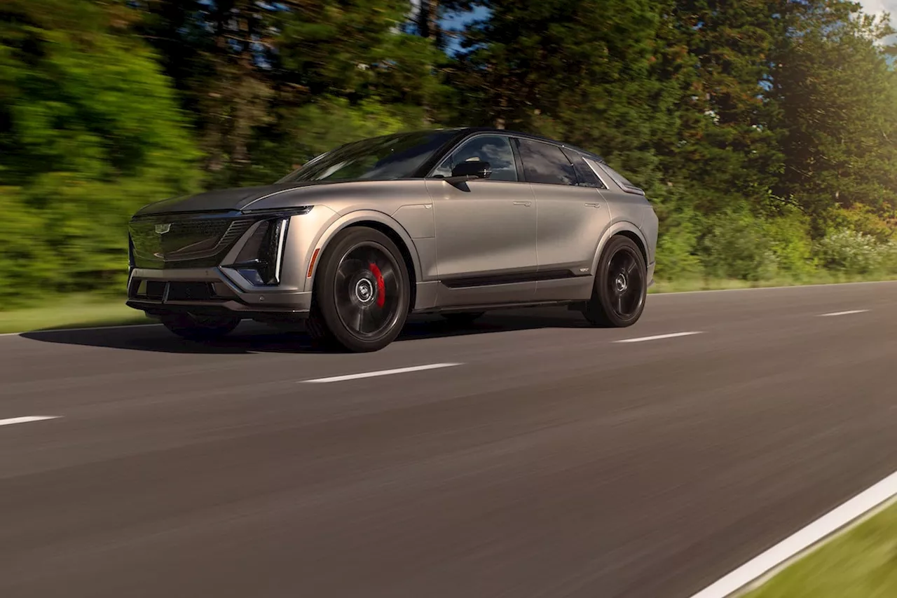 Cadillac reveals its fastest production vehicle ever, the all-electric Lyriq-V