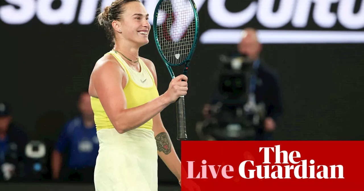 Australian Open 2025: Sabalenka beats Badosa, Keys v Swiatek in semi-finals