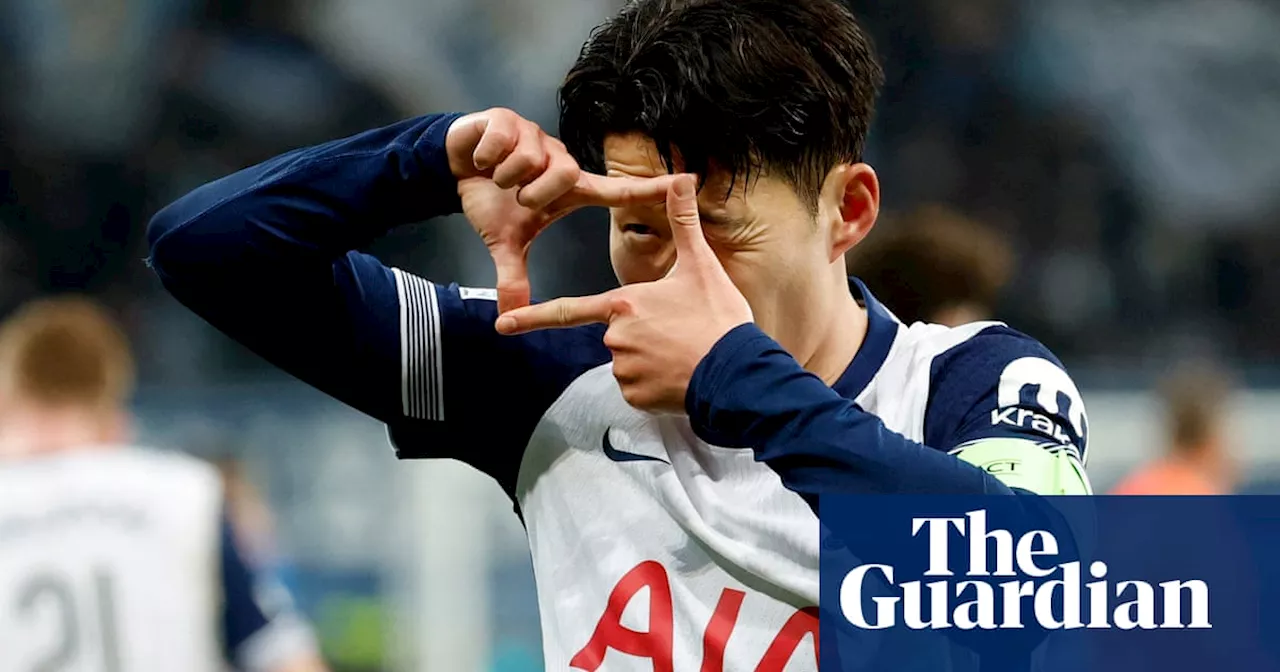 Son finds form at Hoffenheim to bring Europa League solace for Tottenham