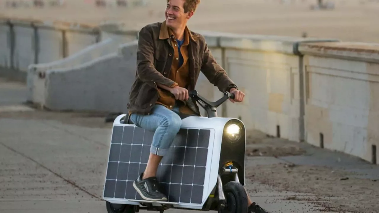 Photovoltaik-Elektroroller Lightfoot Scooter: Hab Sonne im Koffer