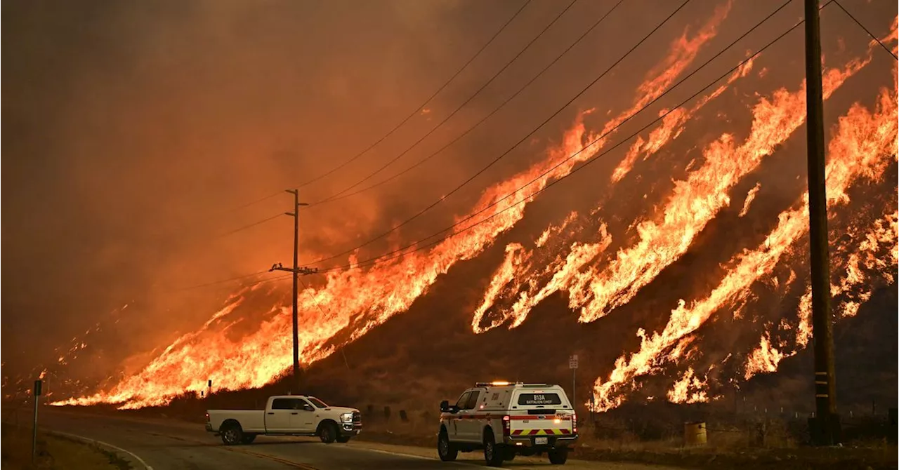 Massive Wildfire Forces Evacuations North of Los Angeles