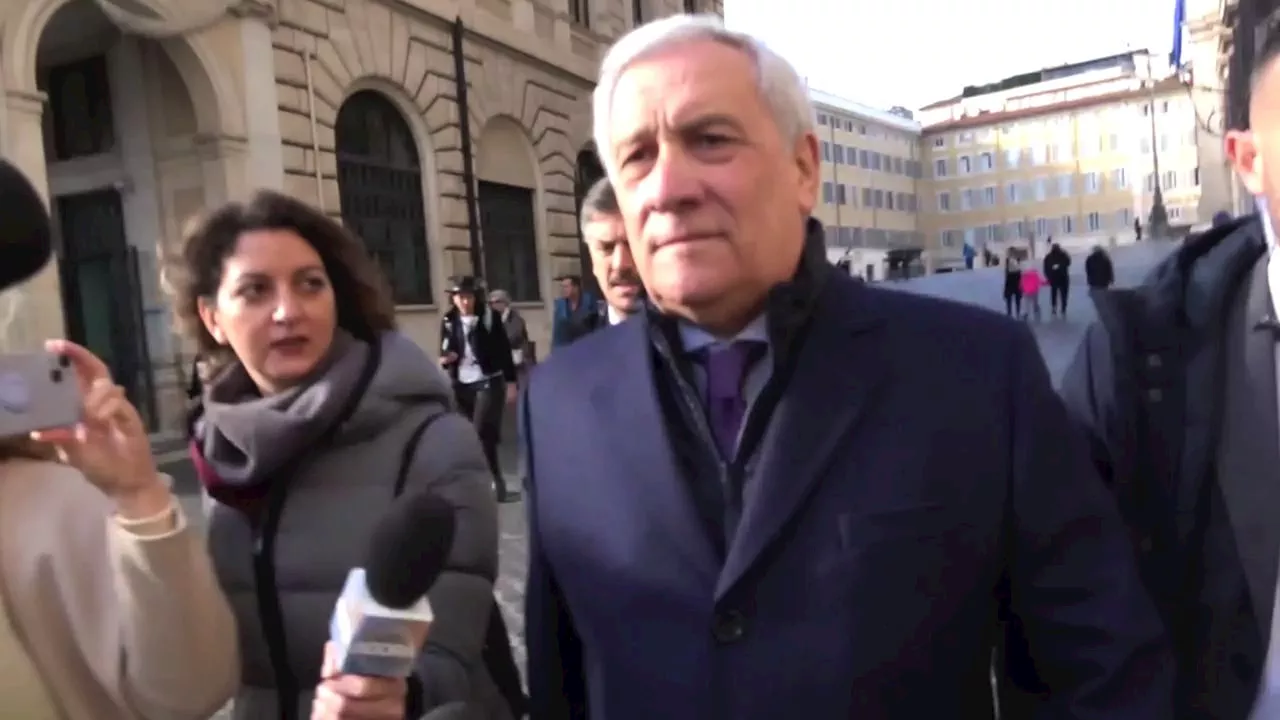 Caso Almasri, Tajani: 'La Corte dell'Aja non è la bocca della verità'