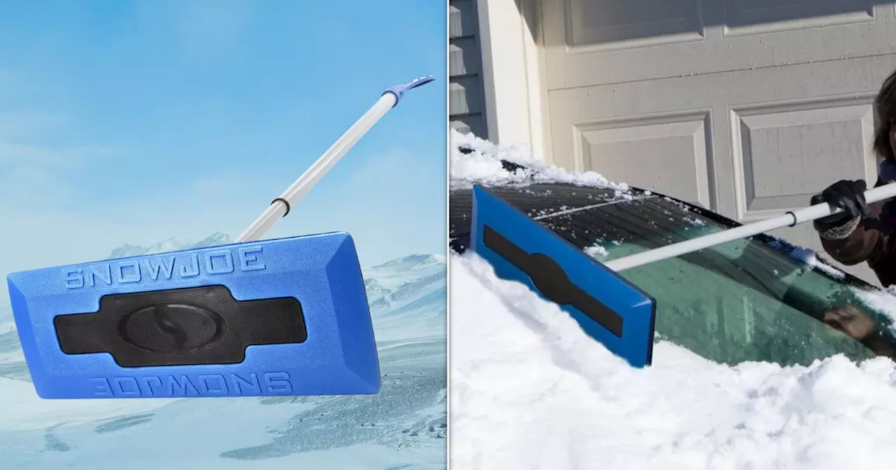 This Viral Snow Removal Tool Is Making Car Cleaning a Breeze