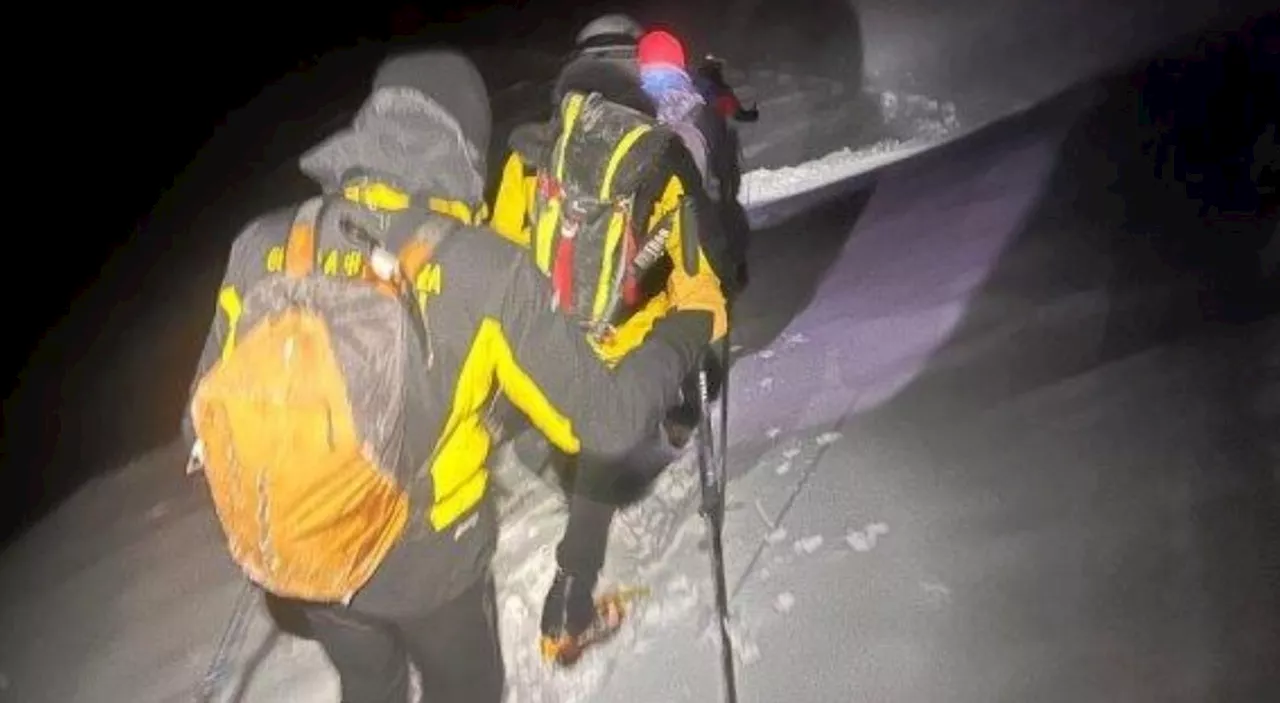 Due alpinisti folignati si perdono sul monte Gorzano: avevano vestiti e scarpe leggere