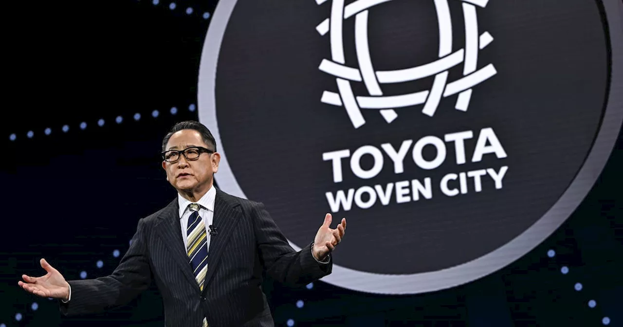 Toyota turns up at Las Vegas electronics show CES not with a car but with a new city