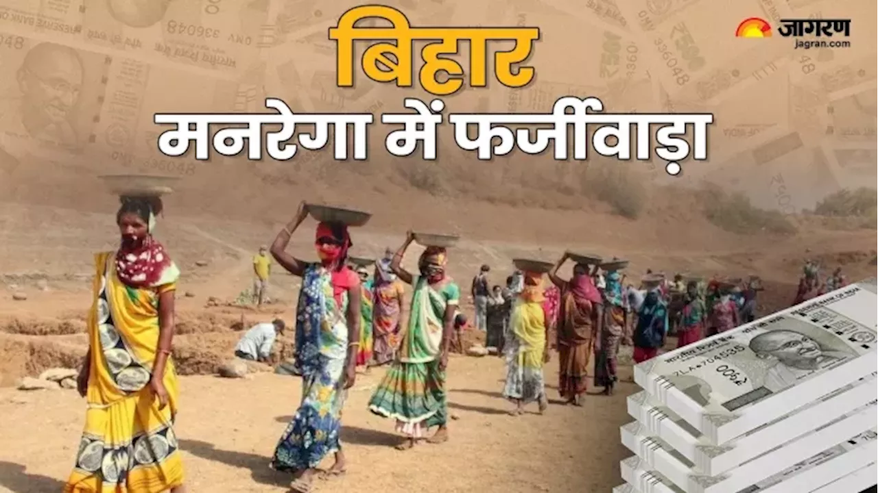 Bihar MGNREGA: अफसर ने पत्नी को बनाया मालामाल, मजदूर ठनठन गोपाल; मनरेगा में चल रहा फर्जीवाड़े का 'खेल'