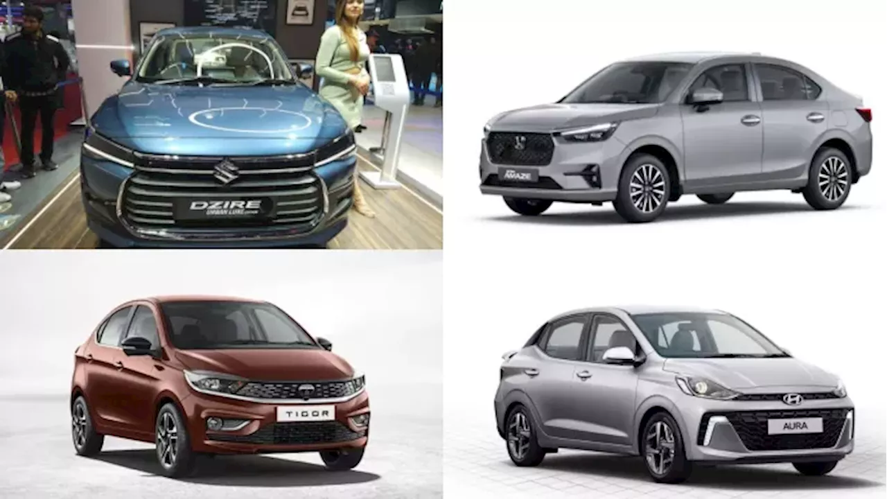 Sedan Car Sales: December 2024 में Compact Sedan सेगमेंट में कैसी रही बिक्री, जानें कौन सी गाड़ी की कितनी रही मांग