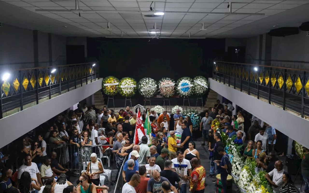 Velório de Piruinha, o bicheiro que se tornou um ícone do samba carioca, reúne amigos e artistas