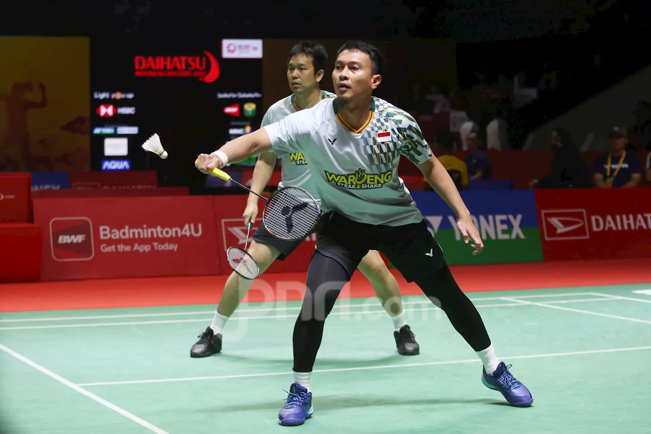 Hendra/Ahsan Terhenti di 16 Besar Daihatsu Indonesia Masters 2025