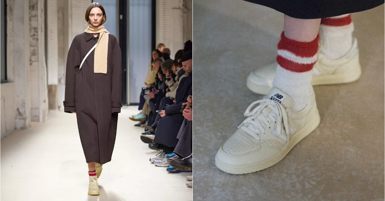 Ryota Iwai, New Balance Debut New AURALEE FW25 Collab Sneakers at Paris Fashion Week