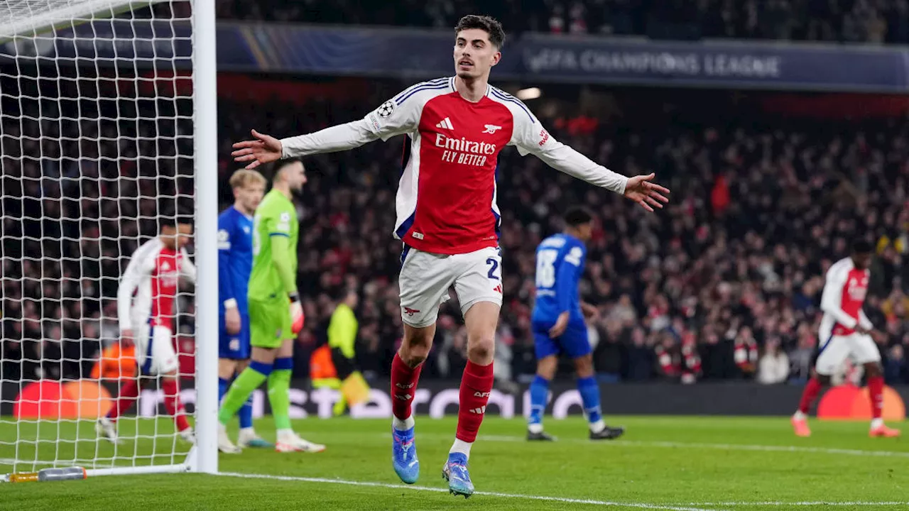 Havertz trifft und legt vor: Arsenal souverän gegen Zagreb