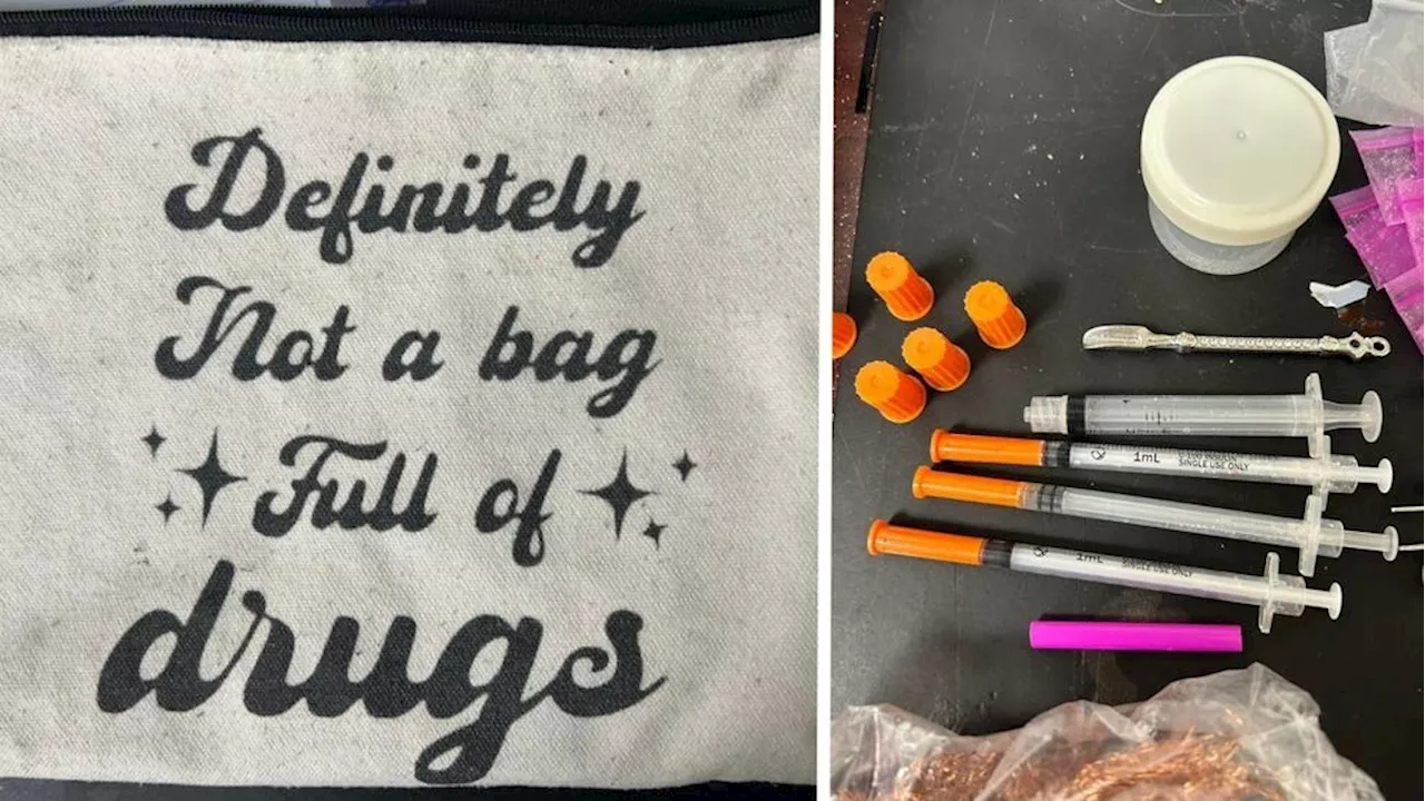 Bag labeled 'Definitely Not A Bag Full Of Drugs' found full of drugs in Central Florida