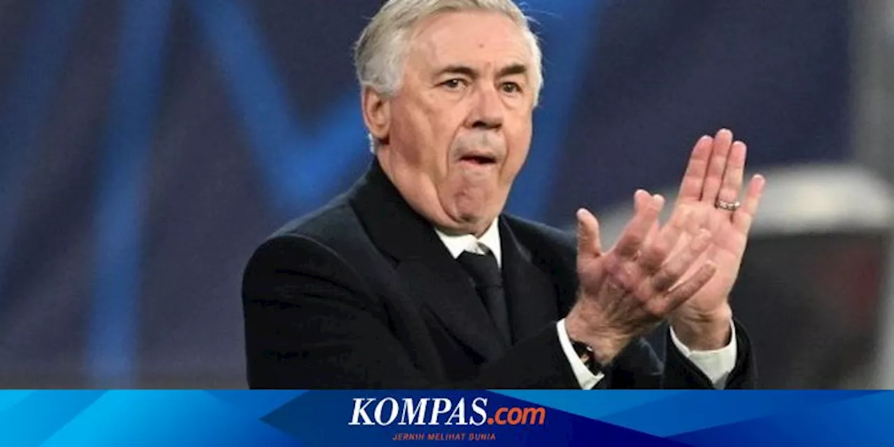 Carlo Ancelotti Tertawa Menanggapi Rumor Kepergian dari Real Madrid