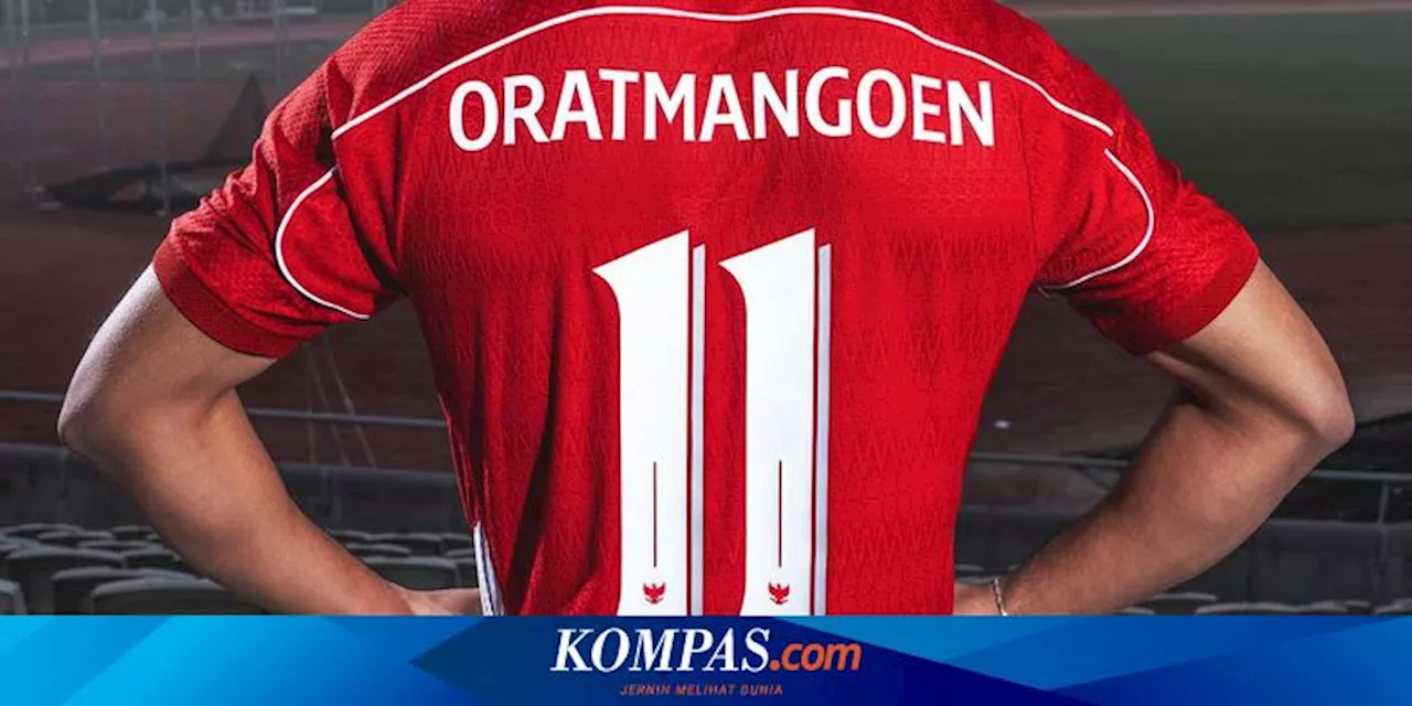 Makna di Balik Desain Nama dan Nomor Punggung Jersey Timnas Indonesia 2025