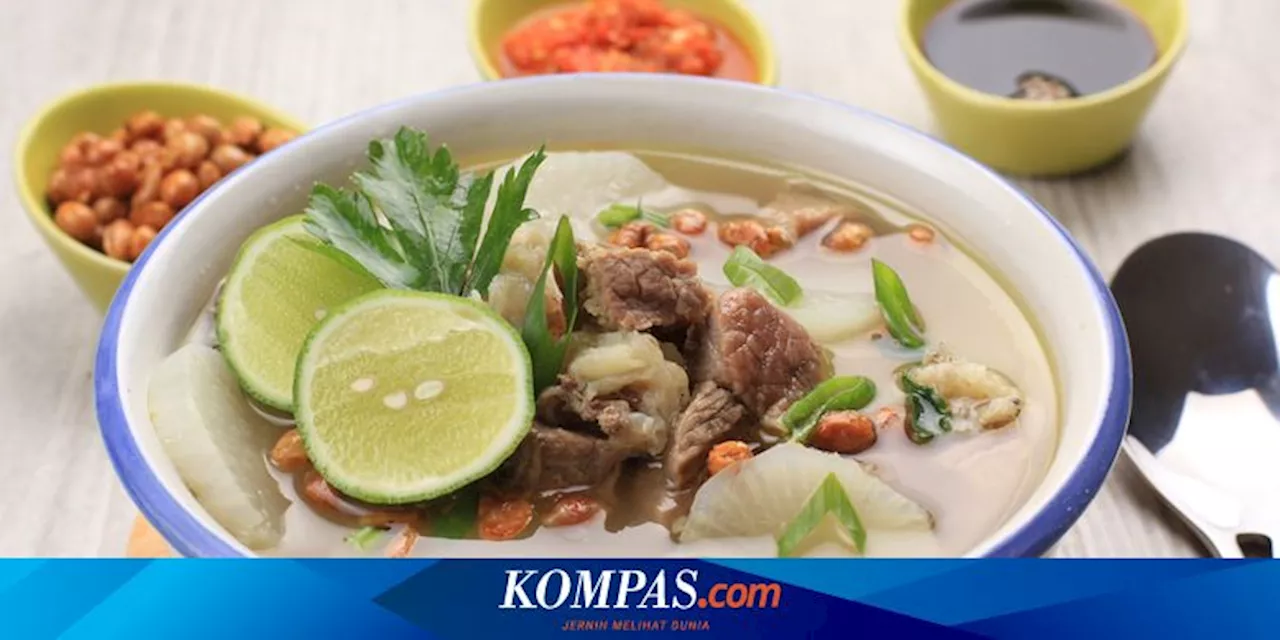 Resep Soto Bandung, Ide Sajian Saat Kumpul Keluarga