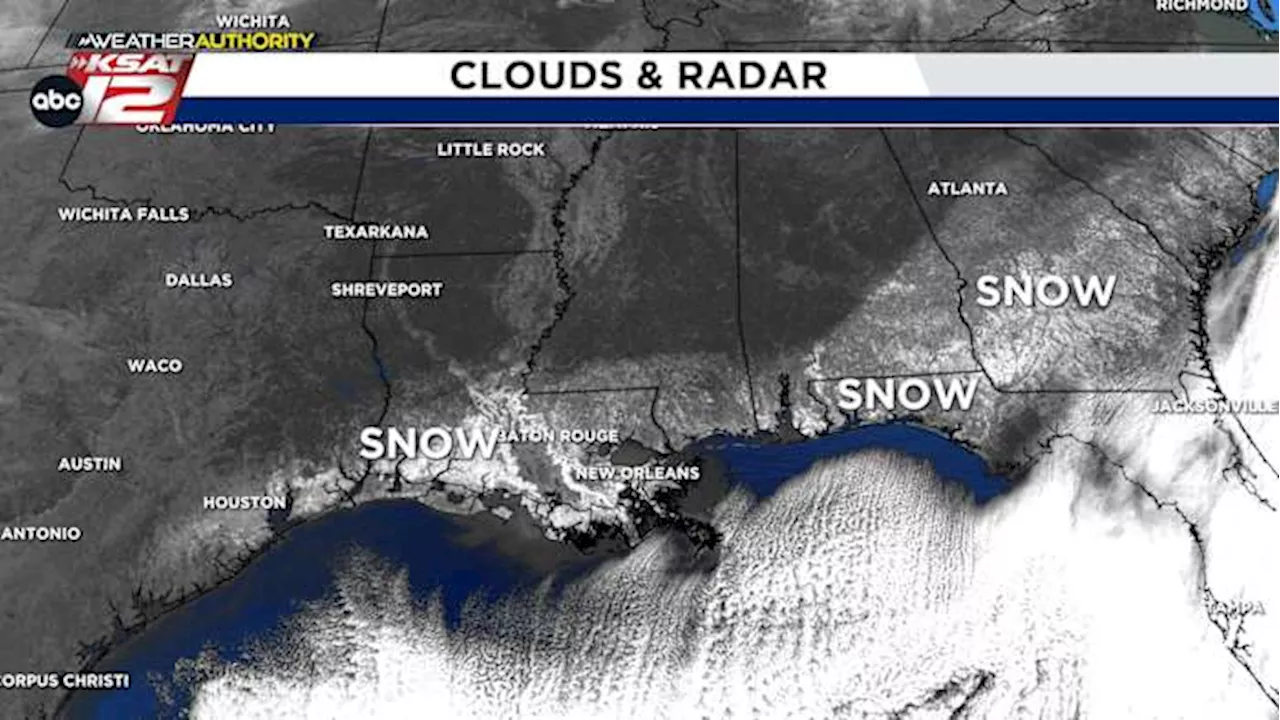 Heavy Snowfall Blankets Southern U.S., Breaking Records