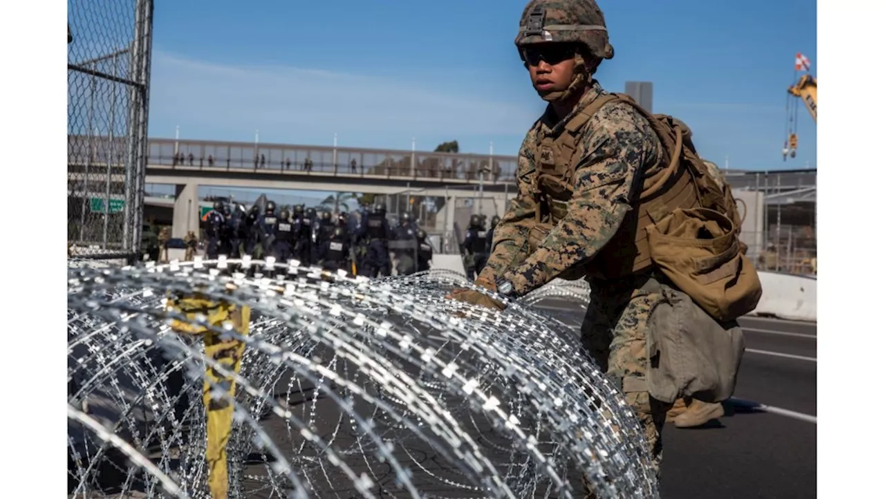 Marines Deployed to Southern Border to Support Border Security