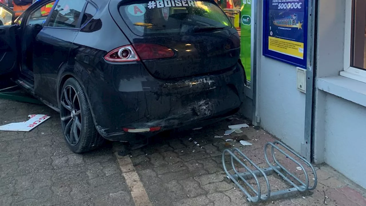 Drame évité dans un bureau de tabac à Fossat après une collision